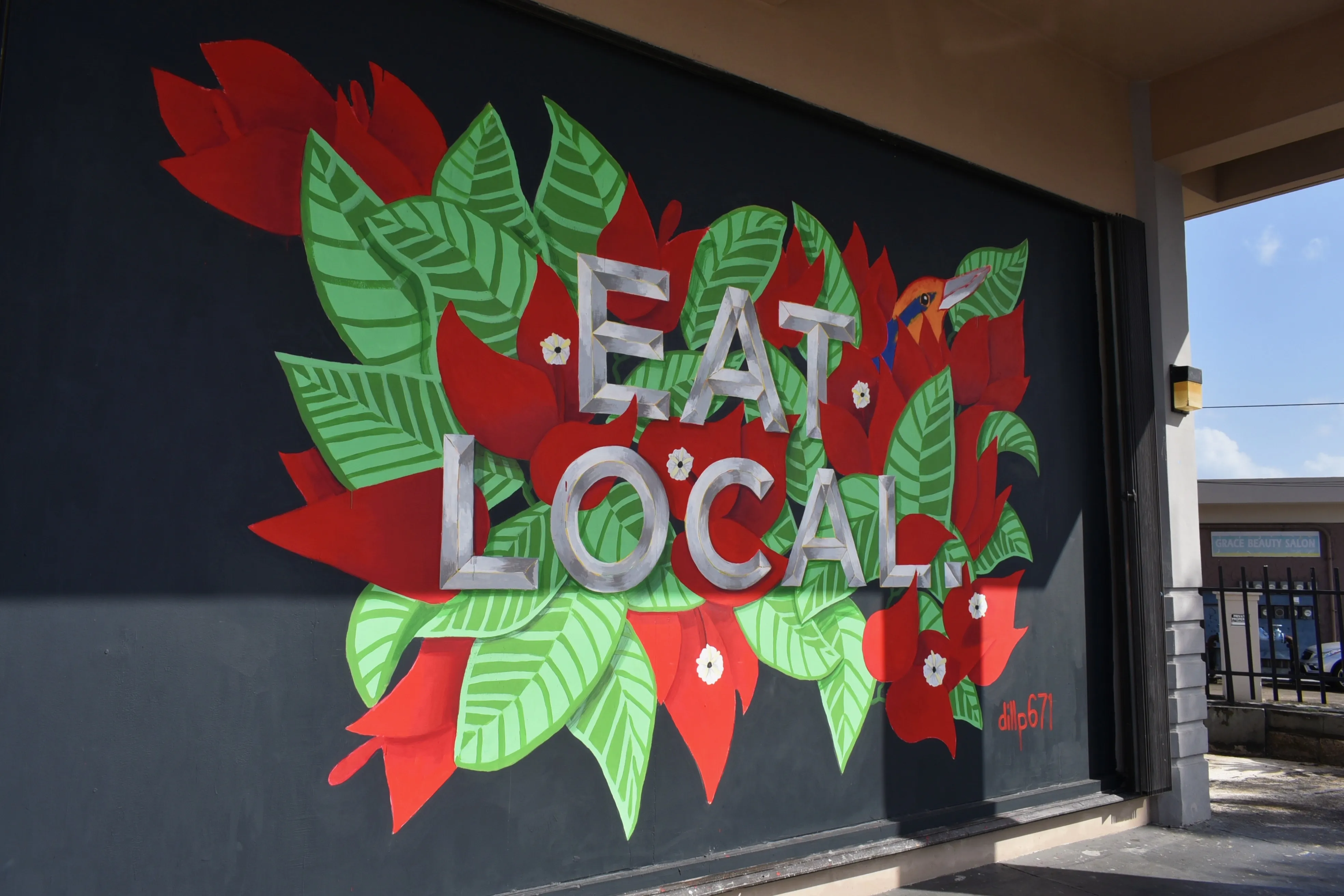 Eat Local Mural