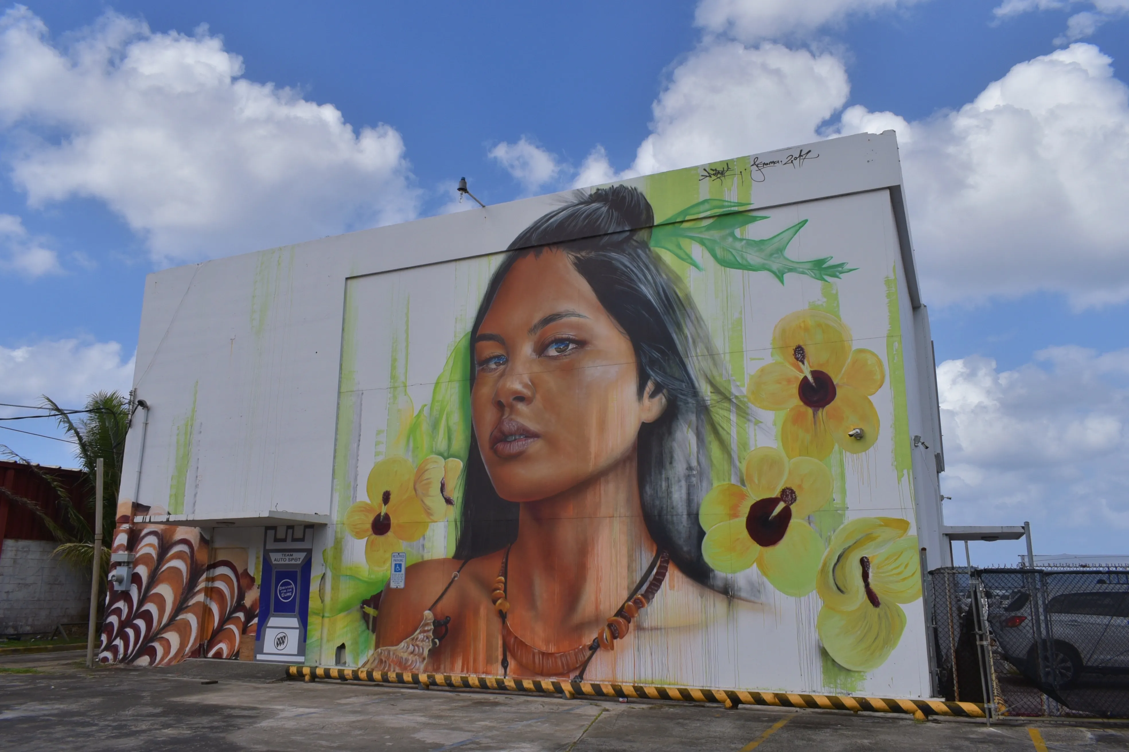 Mural of a Girl