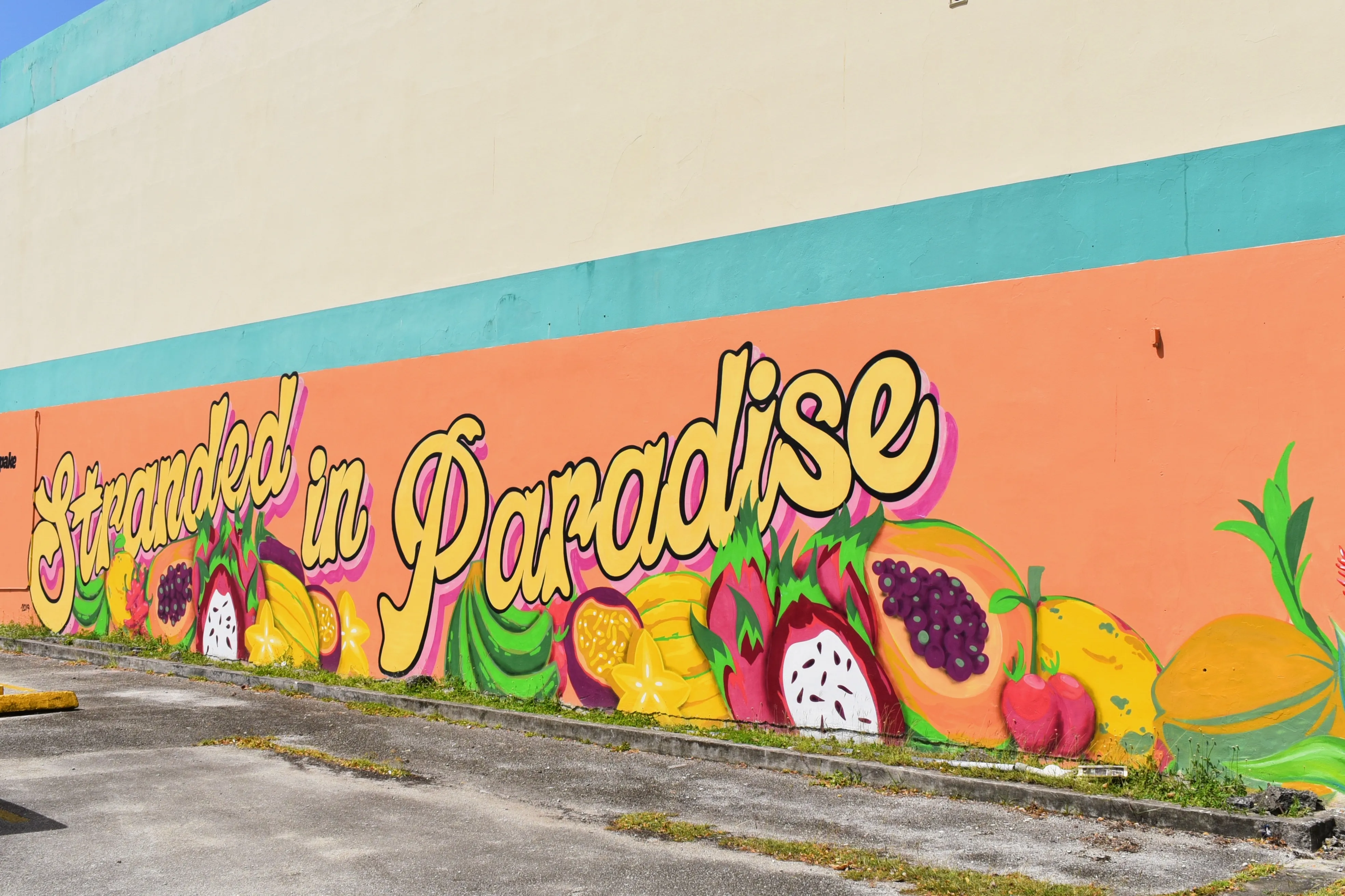 Standed in Paradise Mural